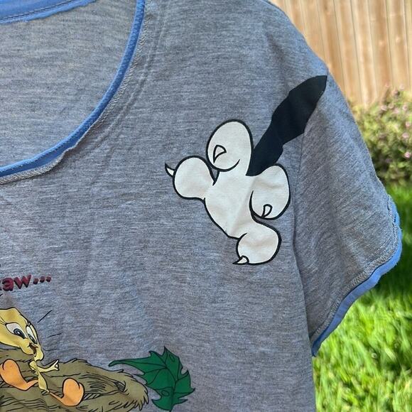 ▶️ Looney Tunes ◀️ Vintage Tweety Bird Shirt. Large - Picture 4 of 12